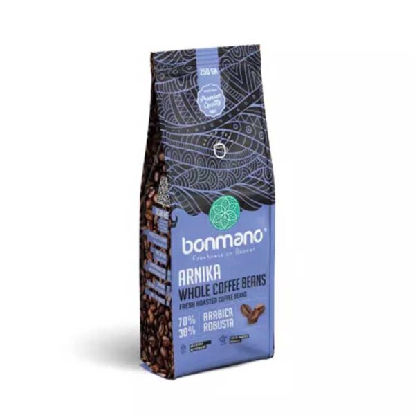دانه قهوه بن مانو اسپرسو آرنیکا