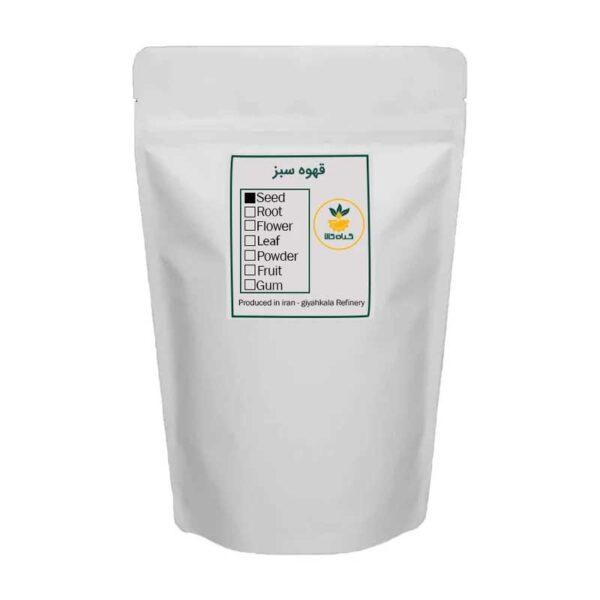 دانه قهوه سبز خشک گیاه کالا 1 کیلوگرم