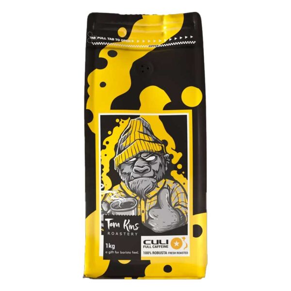 قهوه ۹۰% روبوستا کولی زرد تام کینز