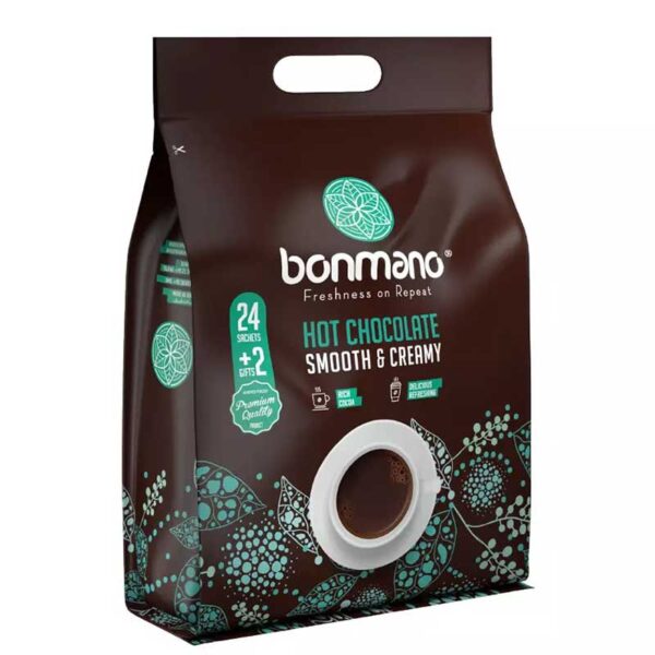 پودر شکلات داغ ساشه‌ای بن مانو