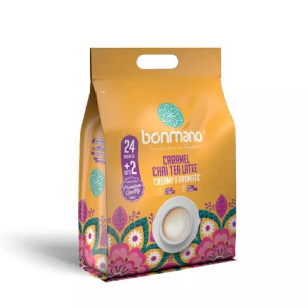 چای لاته کاراملی بن مانو