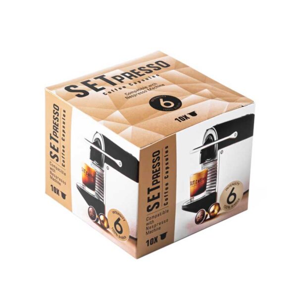 کپسول قهوه SETpresso سازگار با دستگاه نسپرسو GOLD