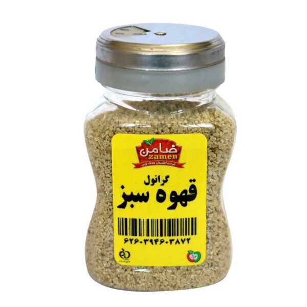 گرانول قهوه سبز ضامن