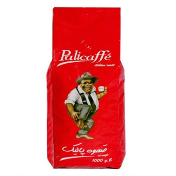 قهوه اسپرسو پالیک قرمز آسیاب نشده یک کیلویی