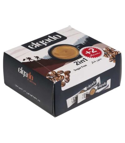 قهوه فوری مخلوط 2 در 1 بدون قند الگادو