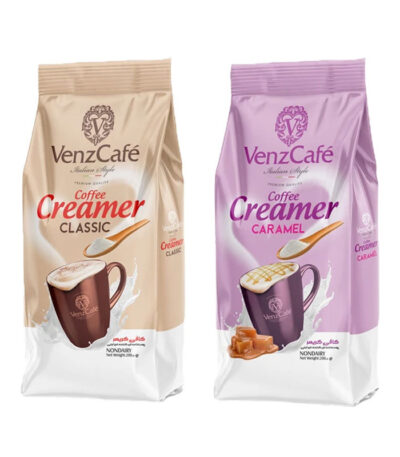 پودر خامه ای کننده غیر لبنی کلاسیک و کاراملی ونزکافه