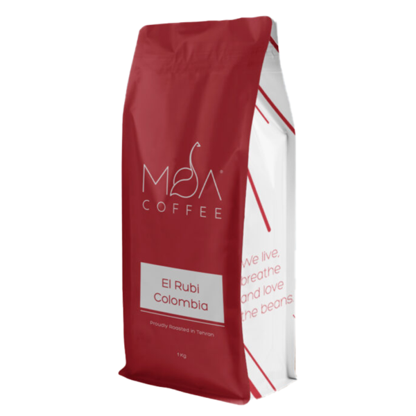 دانه قهوه ۱ کیلویی کلمبیا ال روبی موآ