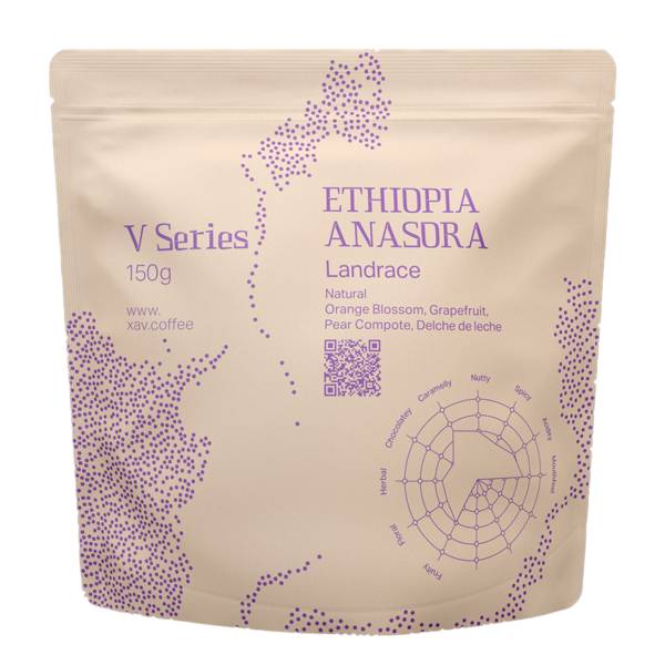 دانه قهوه اتیوپی آناسورا ژاو