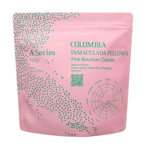 دانه قهوه کلمبیا اینماکولادا فلو ژاو