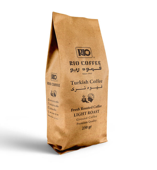 قهوه ترک لایت 250 گرمی ریو