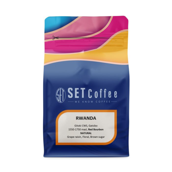 دانه قهوه رواندا اسپشالیتی ست RWANDA Natural Gitoki