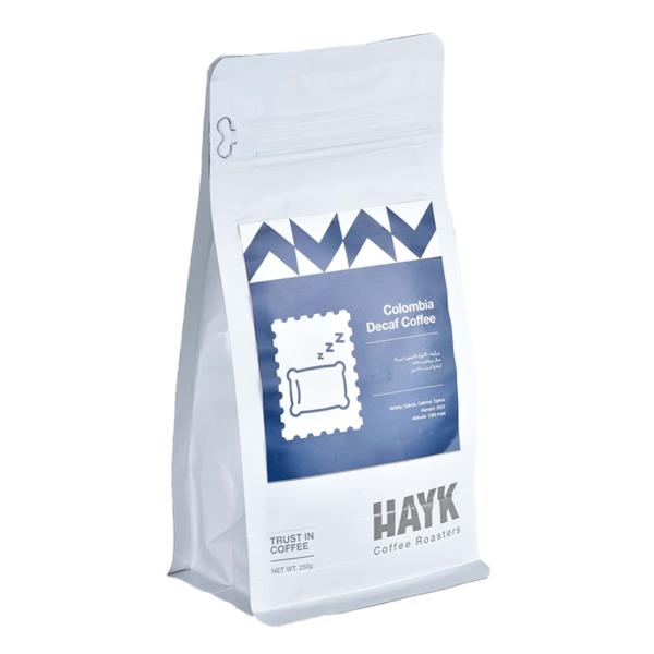 قهوه بدون کافئین هایک Colombia Decaff Coffee