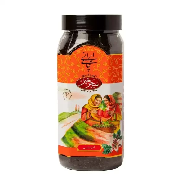 چای سیاه ایرانی آتشی 200 گرم پت سحرخیز