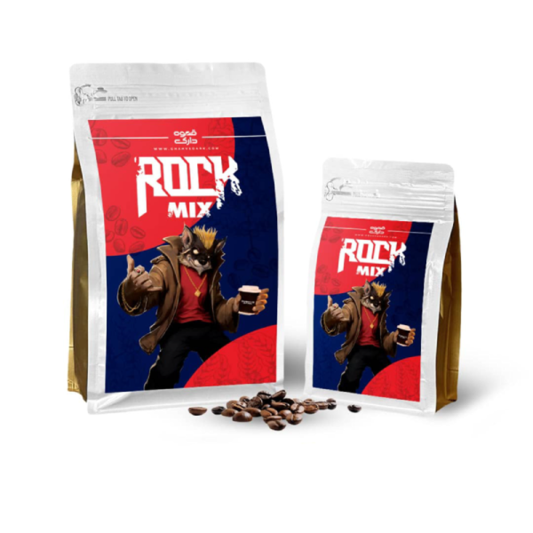 دانه قهوه میکس راک دارک