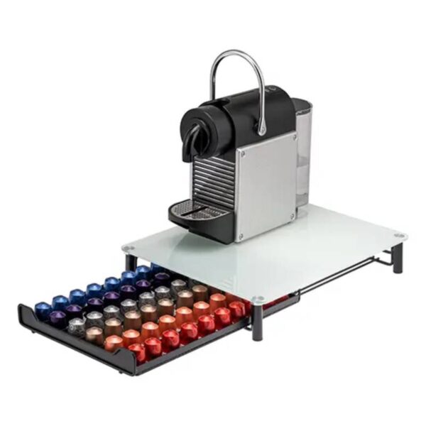 باکس شیشه ای کپسول نسپرسو رنگ سفید Bremermann