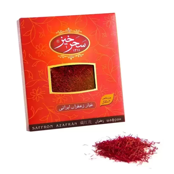 زعفران سرگل 2 مثقال کادویی سحرخیز