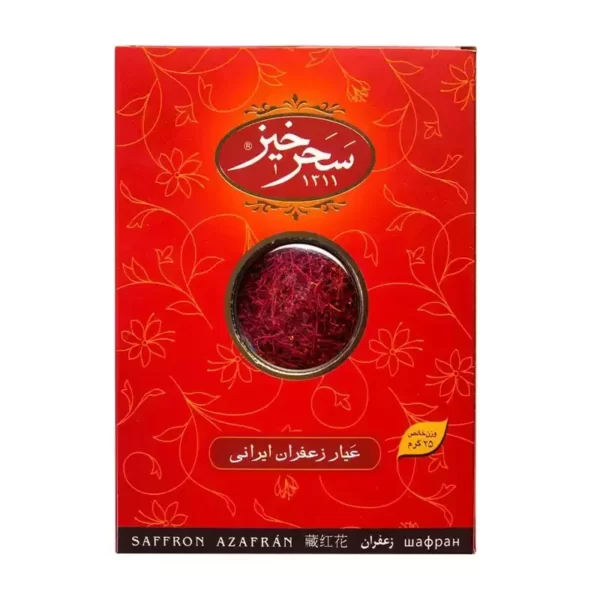 زعفران نگین 25 گرم خاتم سحرخیز