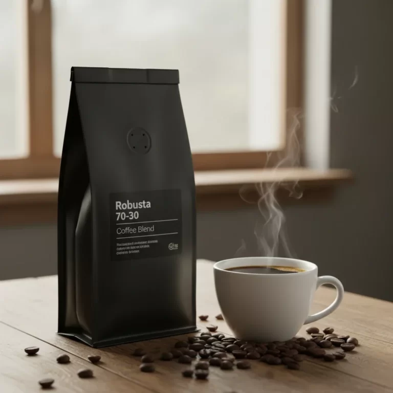 قهوه ۷۰ به ۳۰ ربوستا