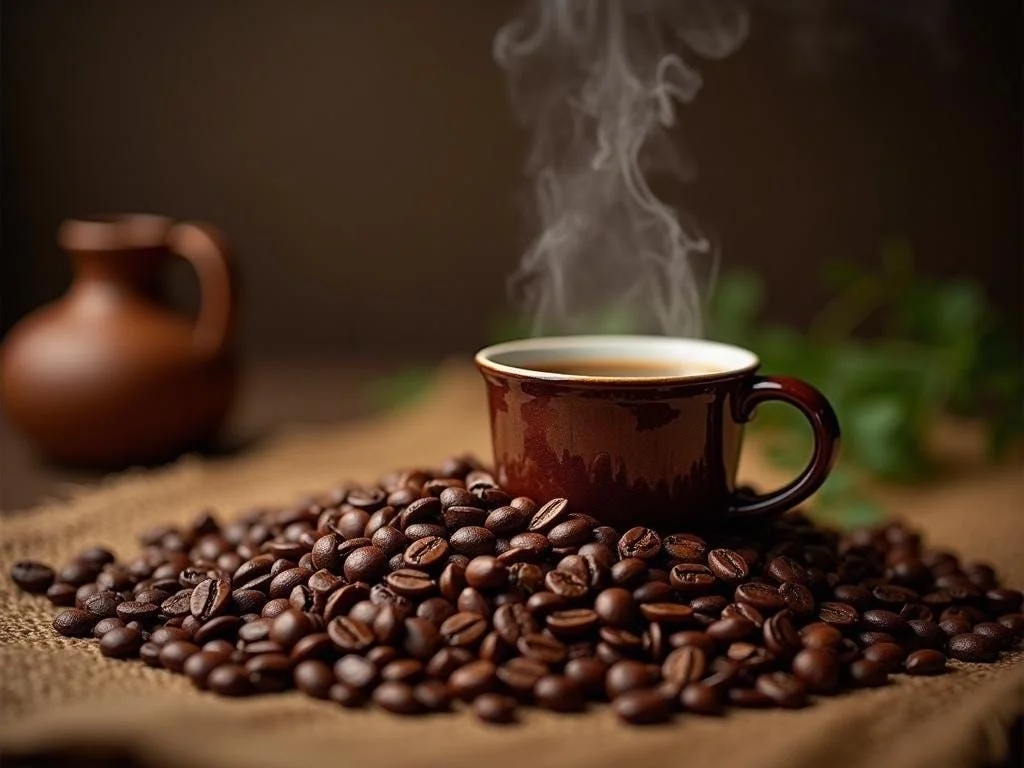 قهوه رست شده عربیکا