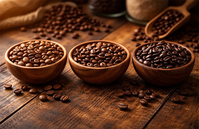 درجه‌های رُست قهوه